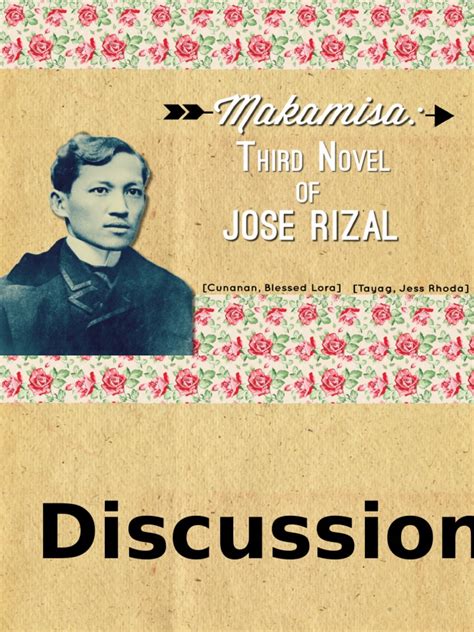 Makamisathird Novel Of Jose Rizal Pdf