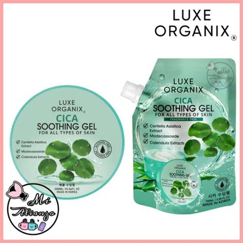 Luxe Organix Cica Soothing Gel Ml Ml Lazada Ph