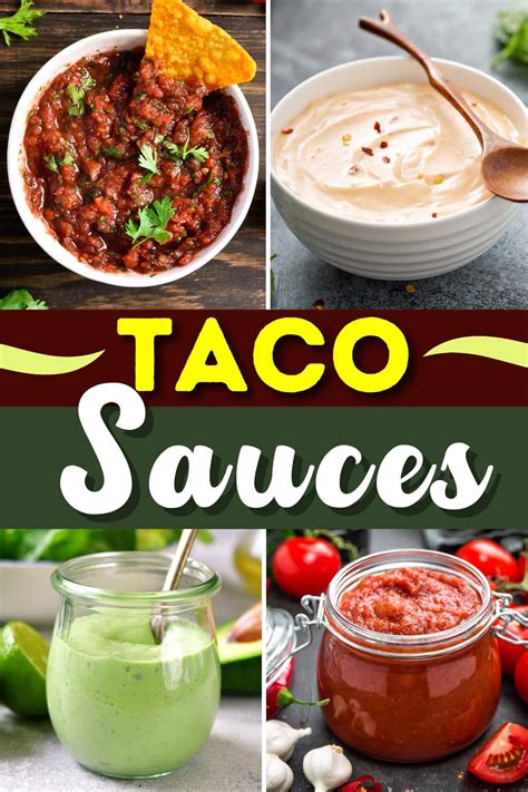 15 Best Taco Sauces (+ Easy Recipes) - Insanely Good