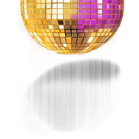 Download Golden Disco Ball Reflection