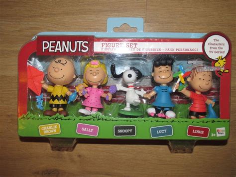 Rare Peanuts Snoopy Figures Set Boxed New Peanuts Snoopy Snoopy