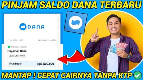 Aplikasi Pinjaman Online Mudah Cair Bisa Ke Dana Pinjam Saldo Dana