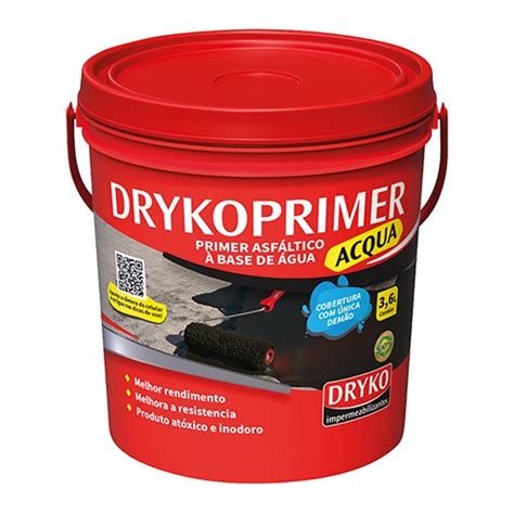 Primer Acqua Dryko Asf Ltico Base D Gua Para Manta Asf Ltica Gal O