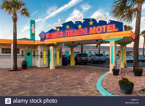 1950s Art Deco Magic Beach Motel In Vilano Beach Near Saint Augustine