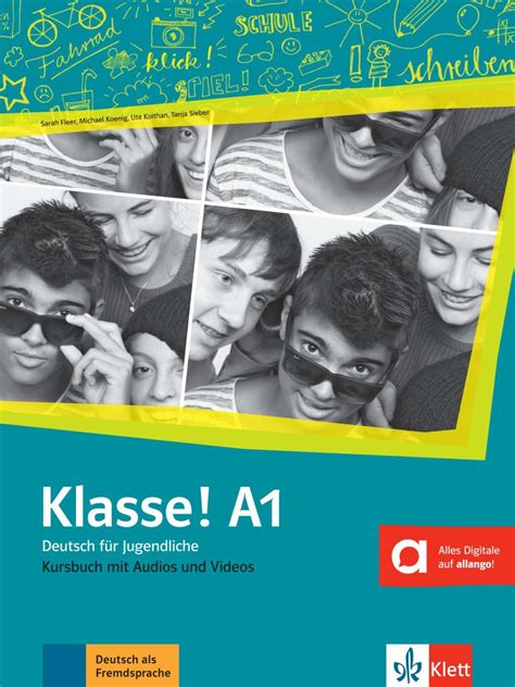 Klasse A Libro Del Alumno Con Audio Y Video Livre De L L Ve Avec