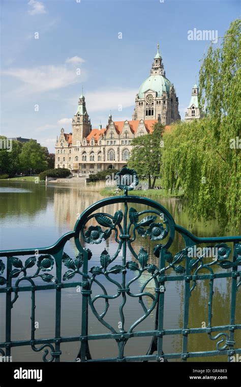 New Town Hall Hannover Lower Saxony Germany Europe Stock Photo Alamy