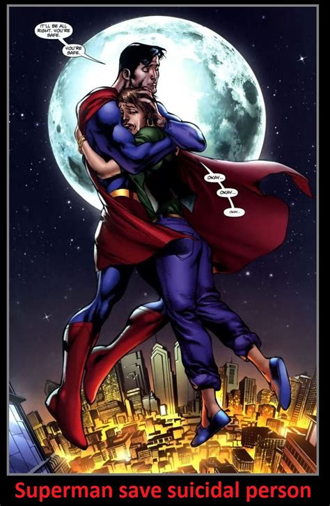 Superman Save Suicidal Person By Magicalkeypizzadan On Deviantart