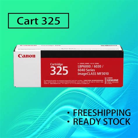 Canon Cartridge 325 Orignal Toner Shopee Malaysia