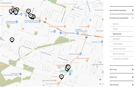 Ville De Saint Constant Nouvelle Carte Interactive Pour Les Services