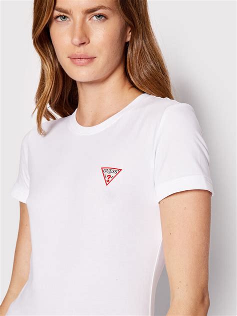 Guess T Shirt Mini Triangle W Yi J Bia Y Slim Fit Modivo Pl