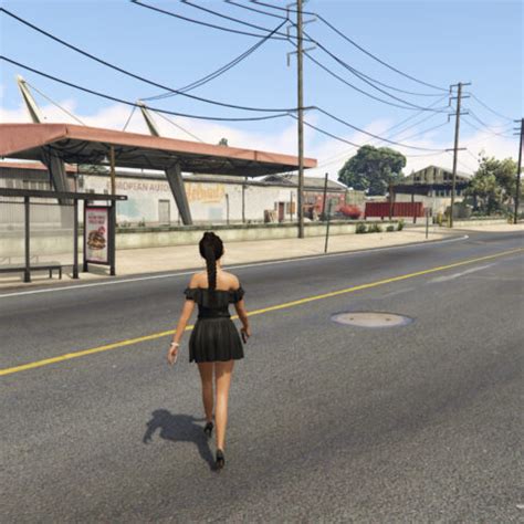 Latina Sofia Protagonist Franklin Replace V Gta Mod