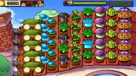 Plants Vs Zombies SURVIVAL ROOF GAMEPLAY FULL HD Plants Vs All