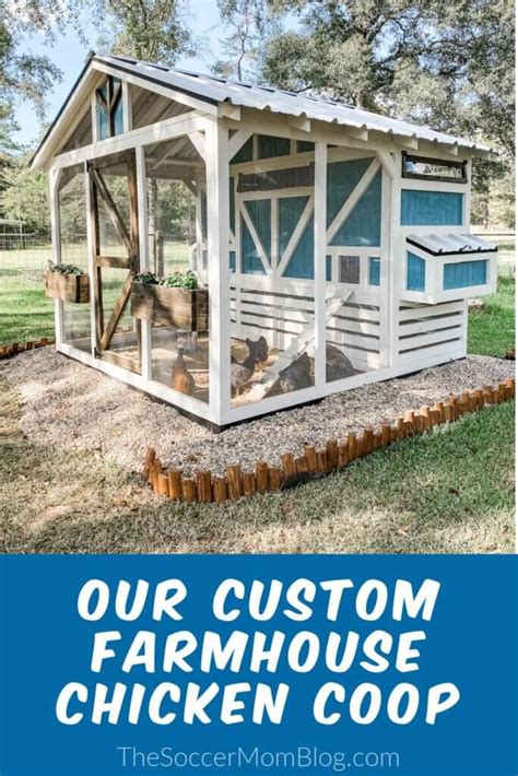 Farmhouse Chicken Coop Reveal Inspo The Soccer Mom Blog