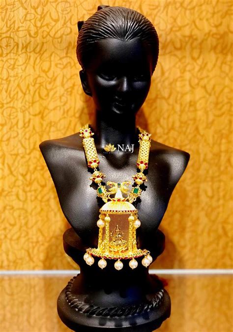 23 Mind Blowing Gold Temple Jewellery Collections • South India Jewels