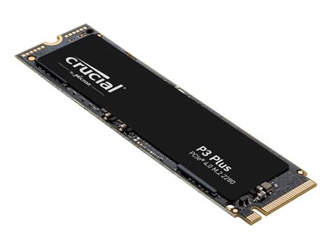 Crucial P3 Plus M 2 2280 500GB PCI Express 4 0 X4 NVMe 3D NAND Internal