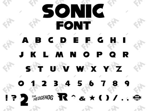 Como Se Escreve Sonic - Sonic The Hedgehog Schriftart Monica Michielin Alphabets: 05/15/20