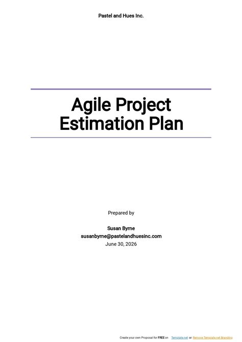 10 Agile Project Plan Pdf Templates Free Downloads