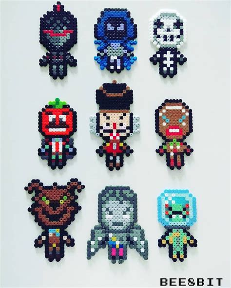 Image Result For Fortnite Perler Beads Patterns Perler Bead Art