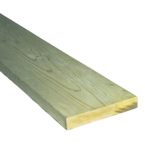 Treated Wood Green - 2 in x 10 in x 10 ft | RONA