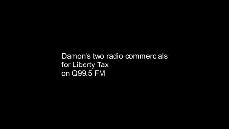 Liberty Tax Radio Commercials Starring Yours Truly Youtube