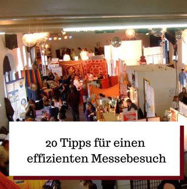 20 Tipps für einen effizienten Messebesuch Geistheilung