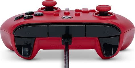 Powera Enhanced Wired Controller Xbox Series X S Artisan Red Se