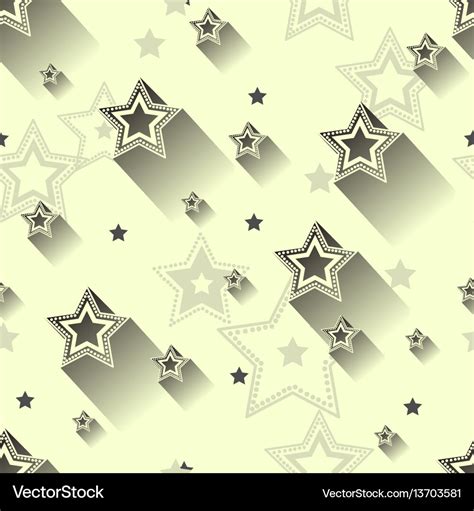 Star Seamless Patterns Royalty Free Vector Image