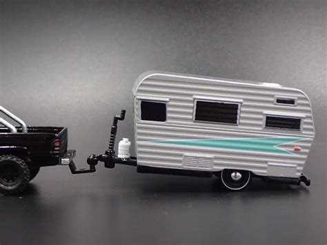 1958 Siesta Travel Trailer Camper Rare 164 Scale Limited Diorama