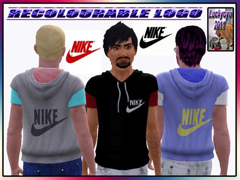 The Sims Resource Nike Top 1 By Luckyoyo