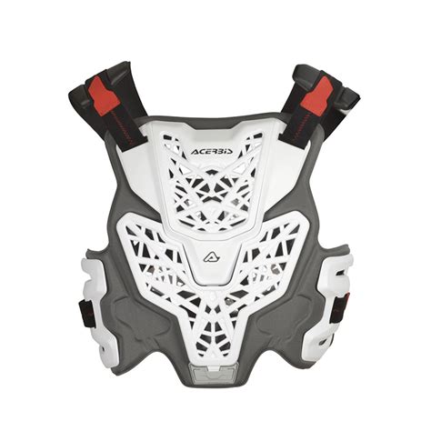 Plastron Acerbis Gravity NSH Blanc Protections AC 0030008 030 MotoStorm