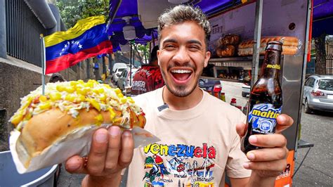 Probando Comida Callejera En Venezuela Las Mejores Salsas Del