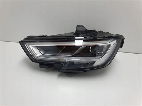 Audi A S V Lift Full Led Lewy Lampa Przednia Lewa Lewy Przod Eu