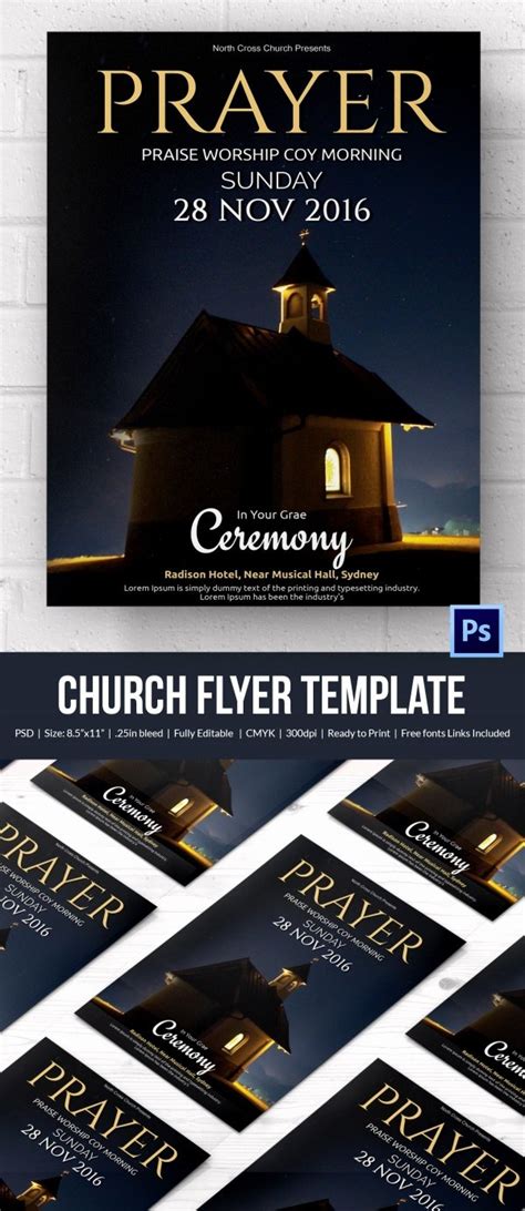 Free Church Flyer Templates Of Church Flyers 46 Free Psd Ai Vector Eps Hot Sex Picture