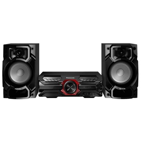 Panasonic 4950W Hi Fi System PMPO SC AKX320GSK Black Jungle Lk