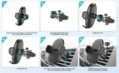 Eono Handyhalterung Auto Upgrade Handy Halterung Auto L Ftung Mit