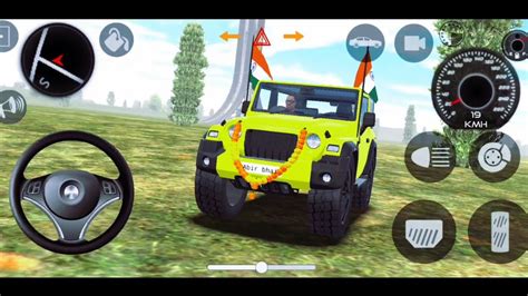 Dollar Song New Car Simulator D Mahindra Thar Driving Indian Car