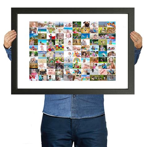 Large 100 Photo Collage