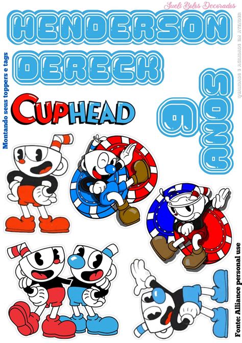 Cuphead Birthday Invitation Artofit