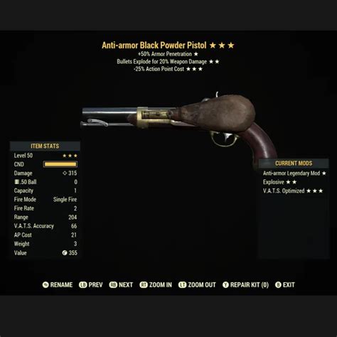 Aae Black Powder Fallout Game Items Gameflip