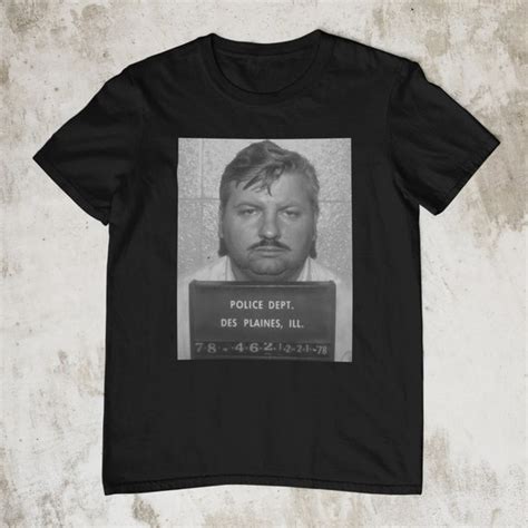 John Wayne Gacy Shirt Unisex Mens Womens Cotton Tee Etsy