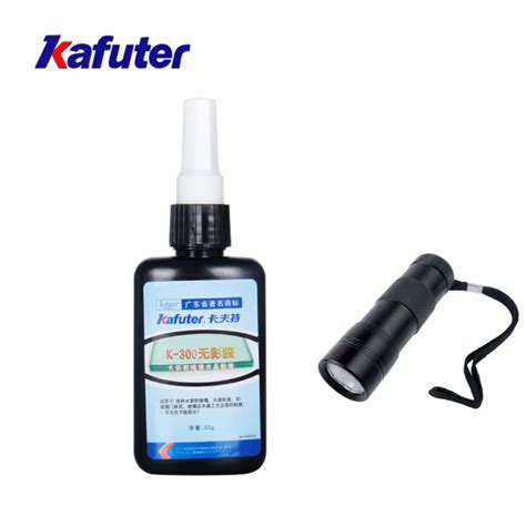 Kafuter K-300 50ml többfunkciós UV fényre kötő ragasztó Laser Adhesive ...