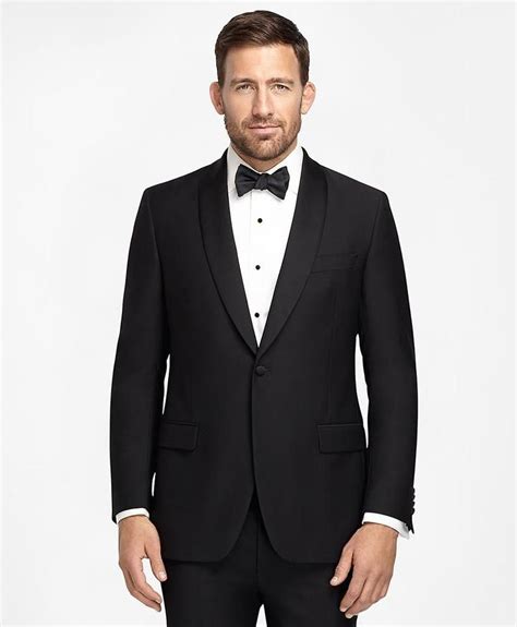 Brooks Brothers One Button Fitzgerald Tuxedo Hombres Formales Fotos