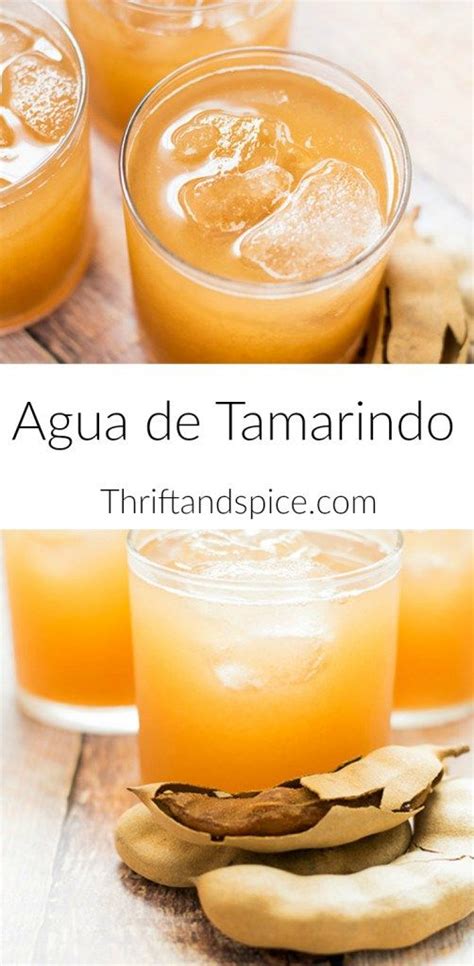 Agua De Tamarindo Is A Popular And Delicious Mexican Beverage Try It