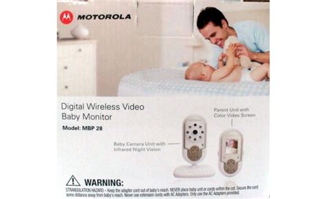 Buy Motorola Mbp Wireless Video Baby Monitor At Mighty Ape Nz