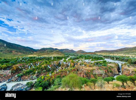 Epupa Falls Kunene Kunene Region Namibia Stock Photo Alamy