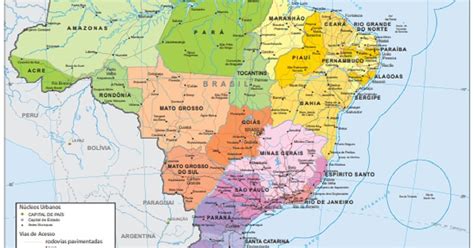 Geografos Do Brasil - Geografia do Brasil: população, relevo, hidrografia, clima, vegetação ...