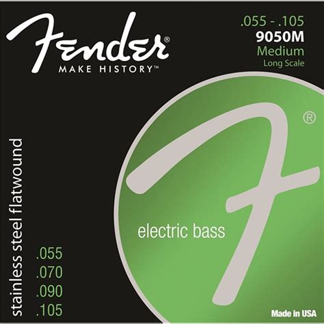 Fender 9050m Stainless Steel Flatwound