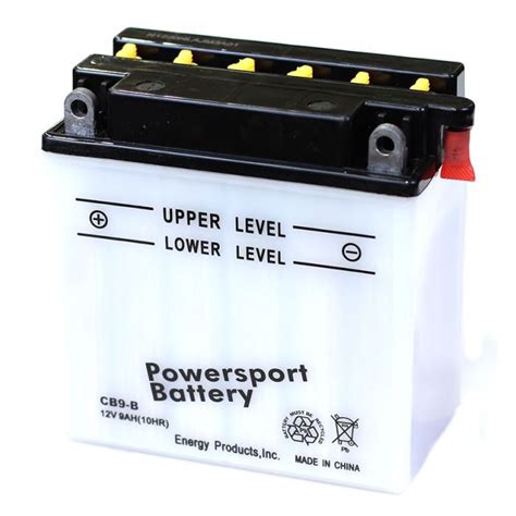 Powersport B9 B Battery Replacement Yb9 B Cb9 B 12n9 4b 1 Impact Battery