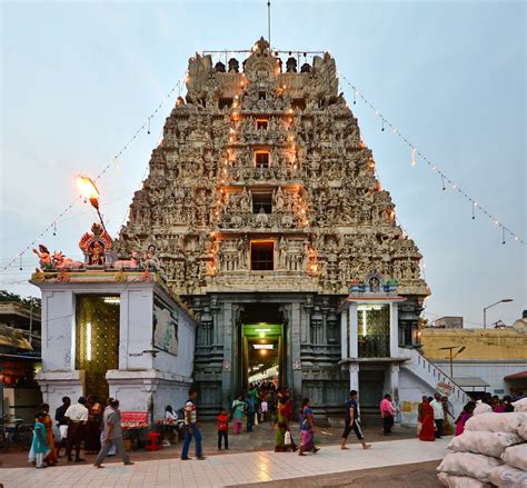 India Tamil Nadu Kanchipuram Kamakshi Amman Temple Flickr