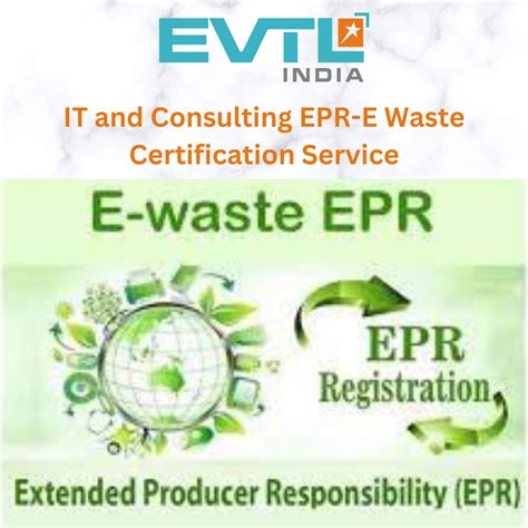 Epr Certification Service For E Waste Products At Rs 9999certificate